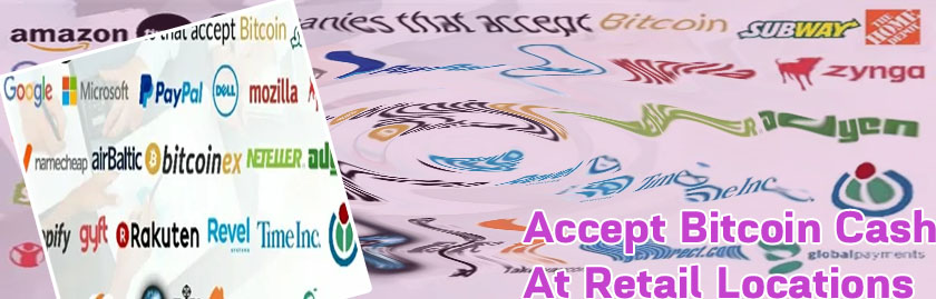 Real app to accept bitcoin